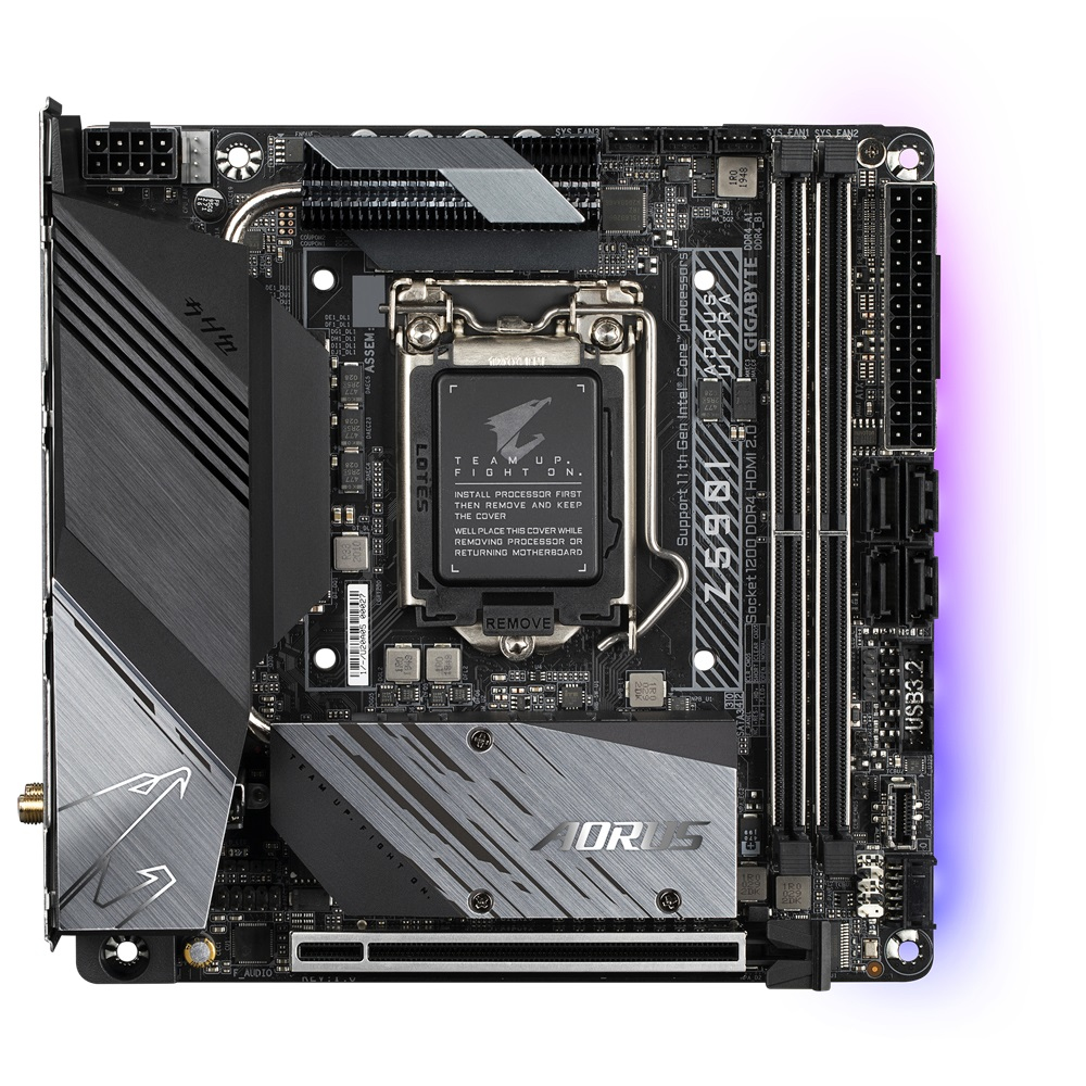 "Z590I AORUS ULTRA" GIGABYTE