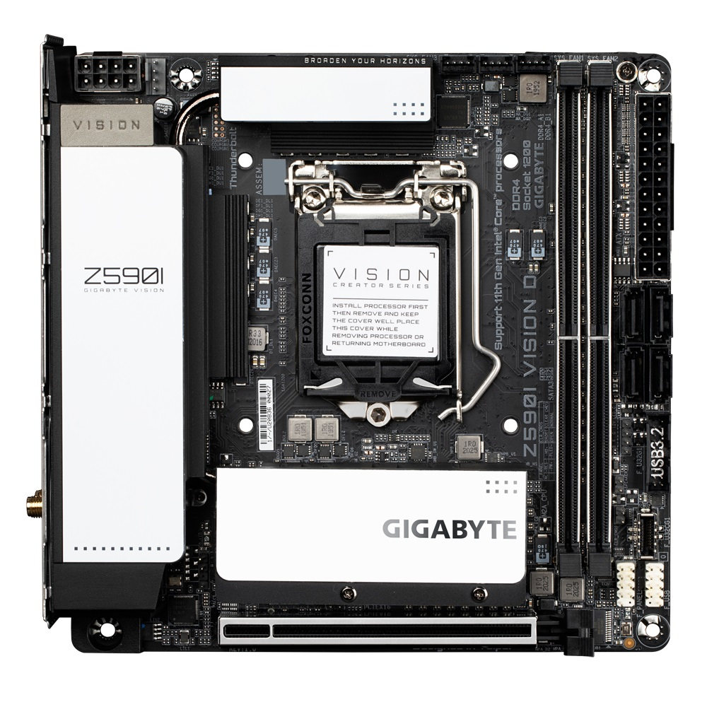 "Z590I VISION D" GIGABYTE