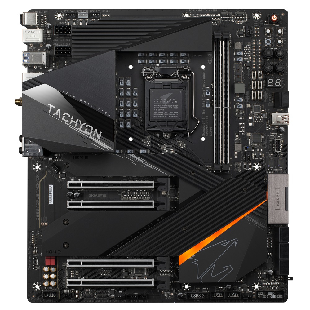 "Z590 AORUS TACHYON" GIGABYTE