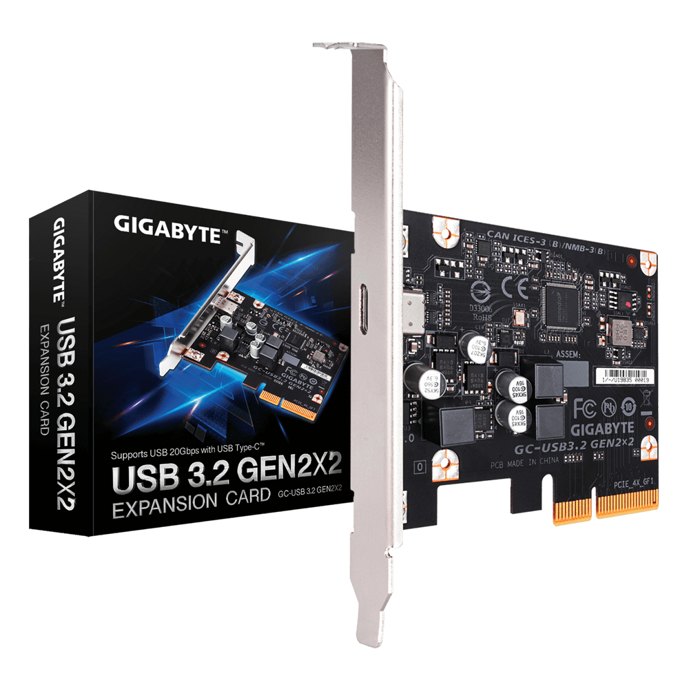 "USB CARD GC-USB 3.2 GEN2X2" GIGABYTE
