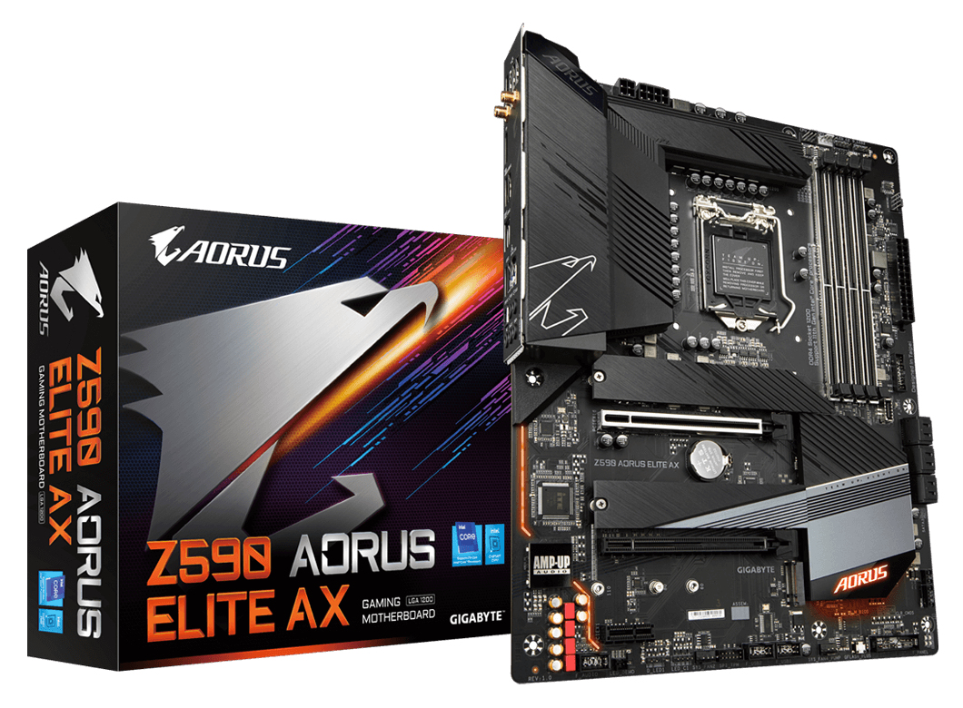 "Z590 AORUS ELITE AX 1.0" GIGABYTE