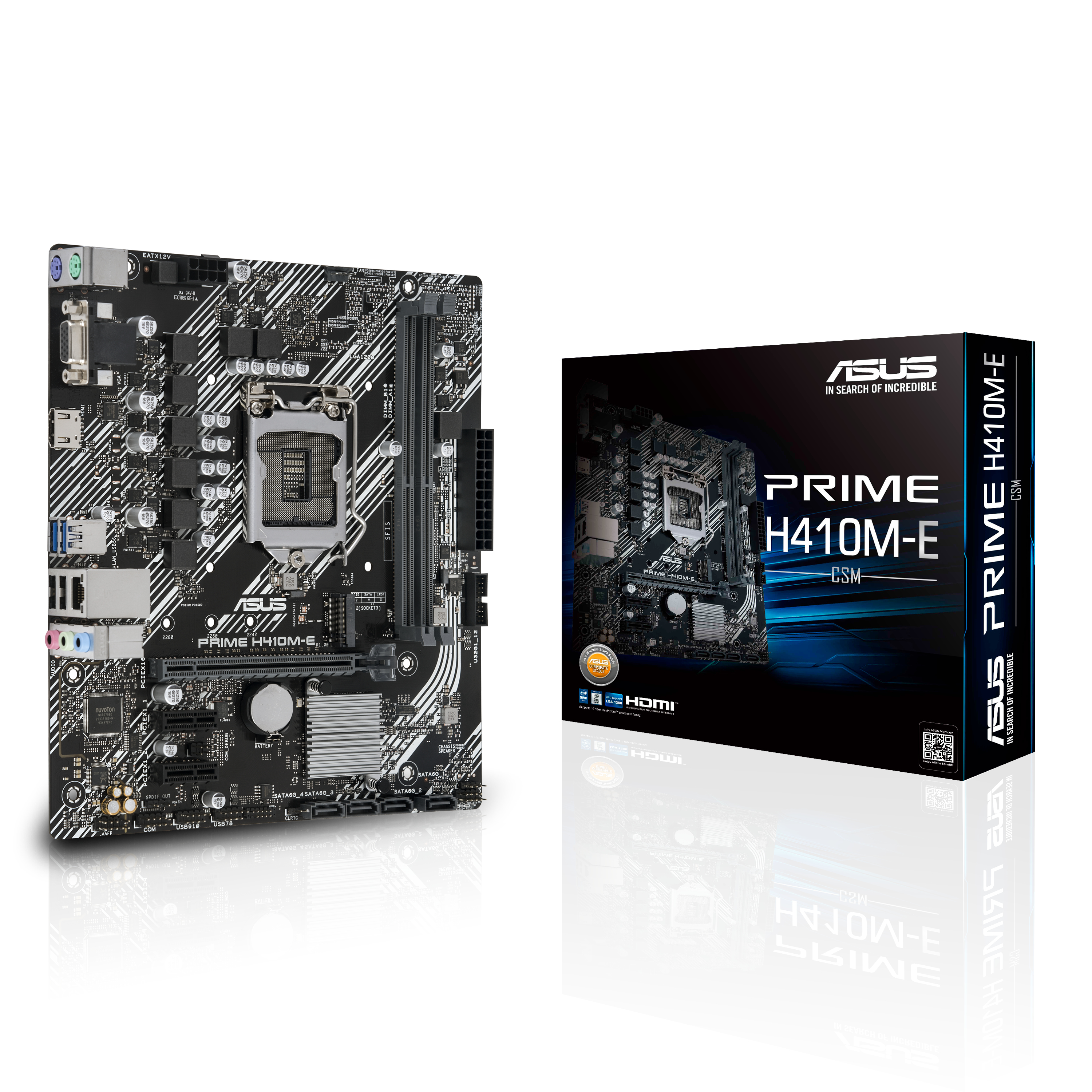 "PRIME H410M-E/CSM" ASUS