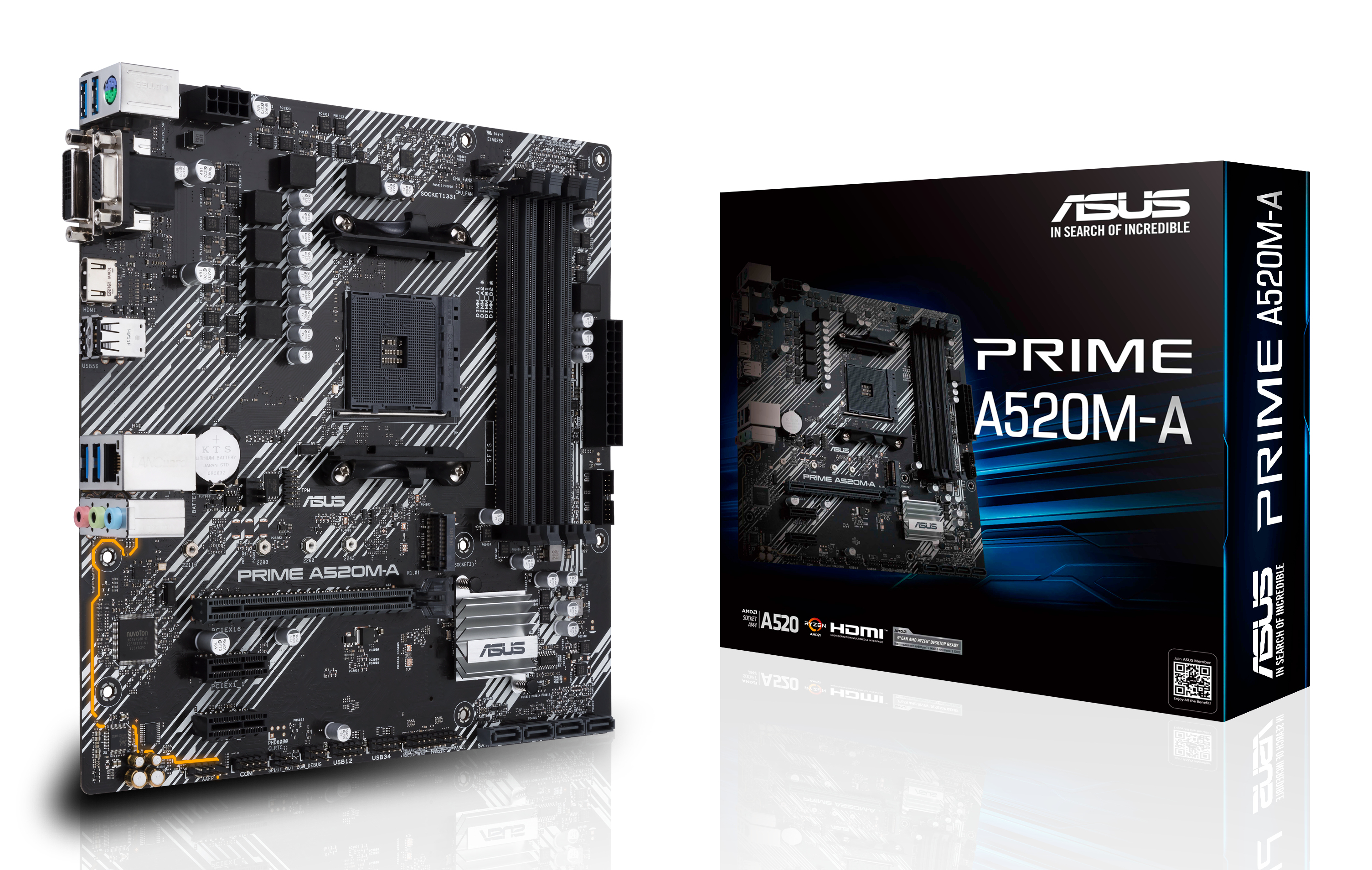 "PRIME A520M-A II/CSM" ASUS