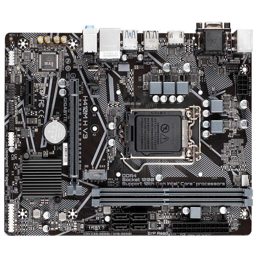 "H410M H V3 1.0" GIGABYTE
