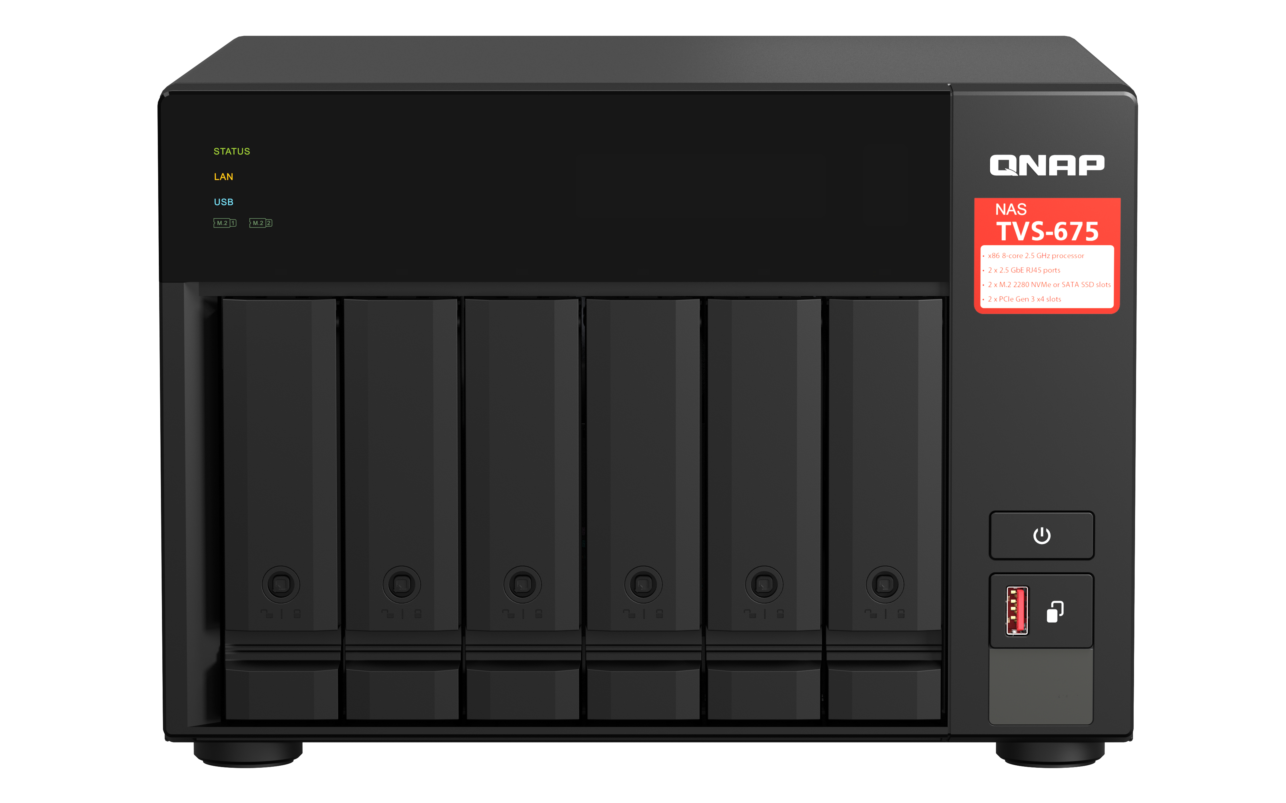 TVS-675-8G/18TB-RED QNAP