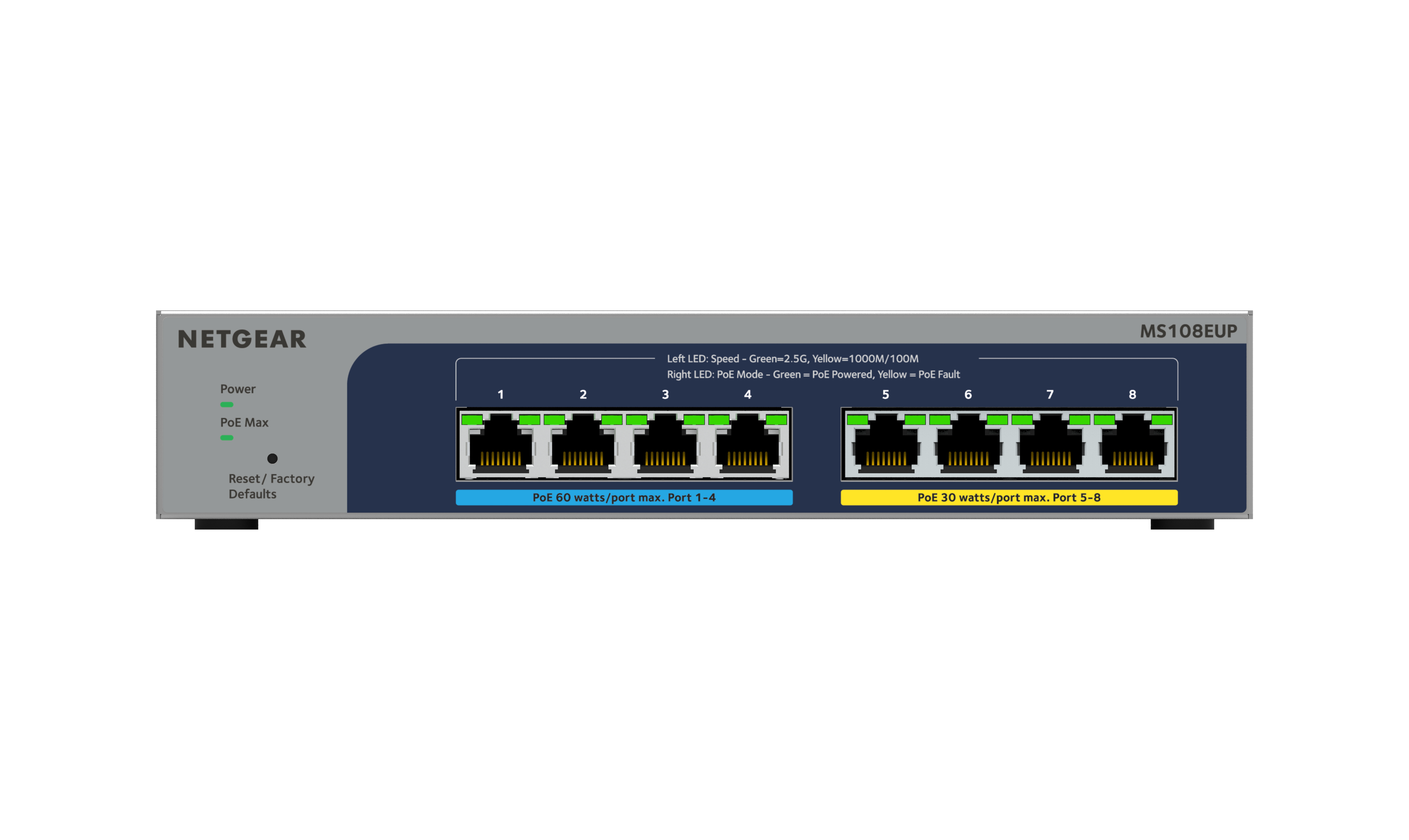 MS108EUP-100EUS NETGEAR