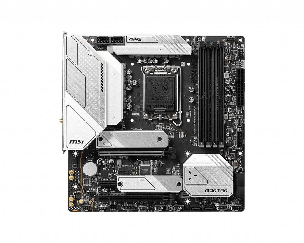 "MAG B660M MORTAR WIFI DDR4" MSI