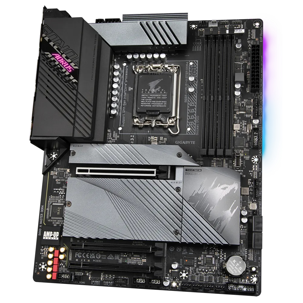 "B660 AORUS MASTER DDR4" GIGABYTE