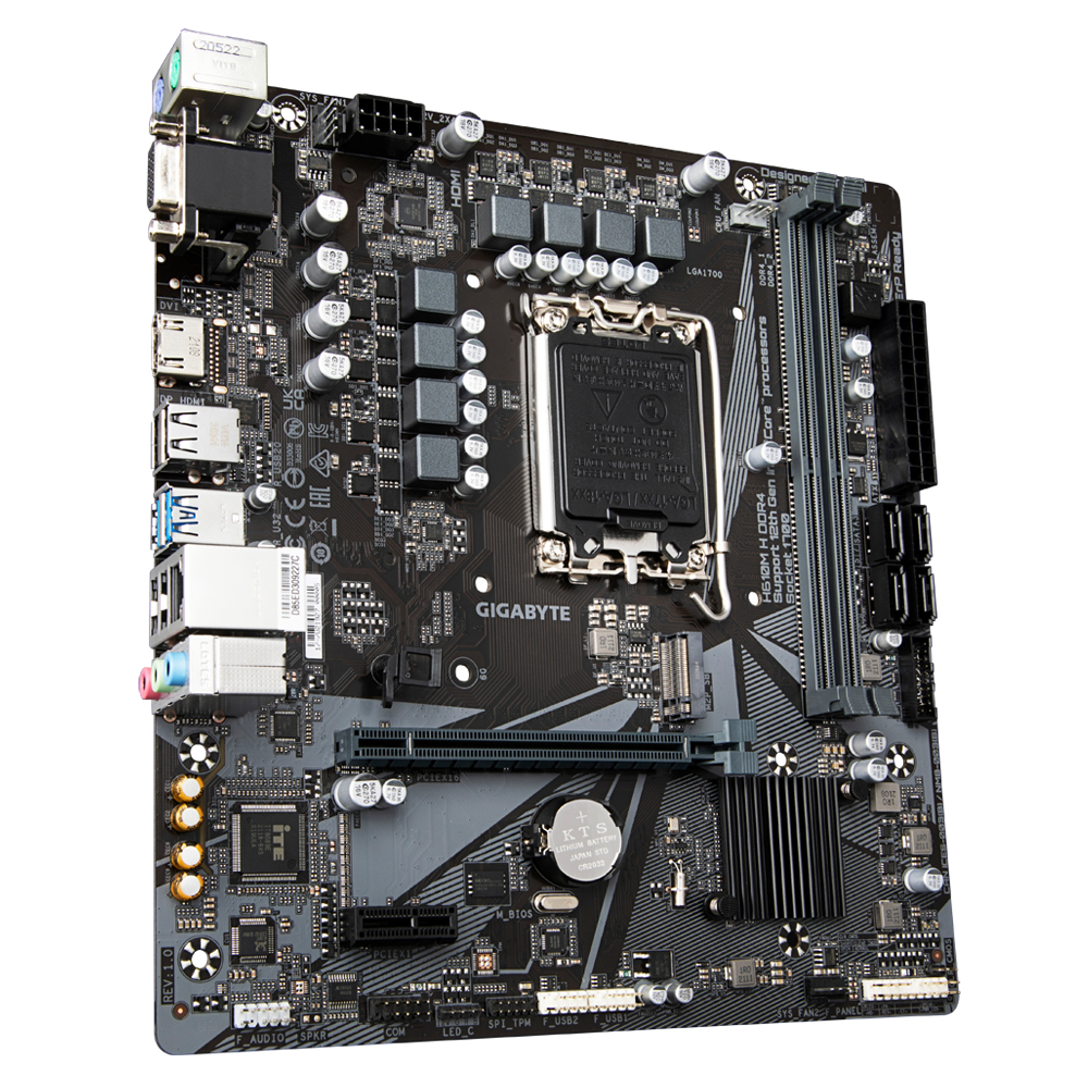 "H610M H DDR4" GIGABYTE