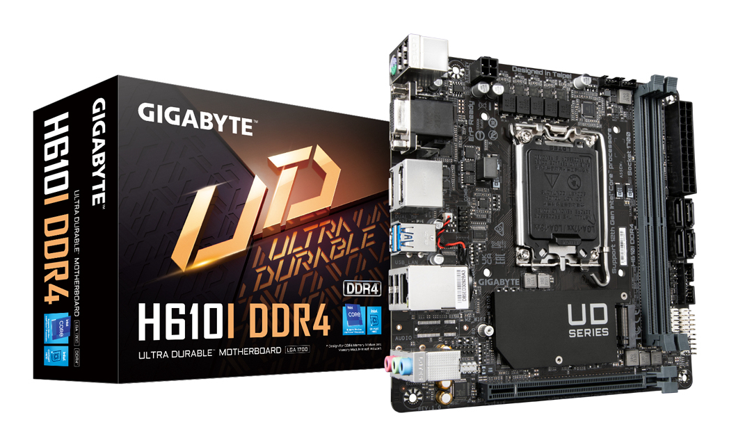 "H610I DDR4" GIGABYTE