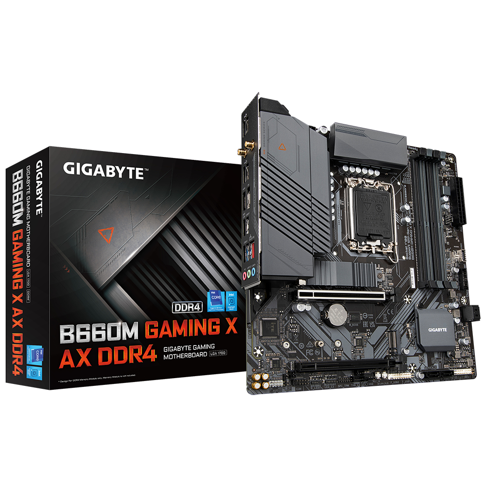 "B660M G X AX DDR4" GIGABYTE
