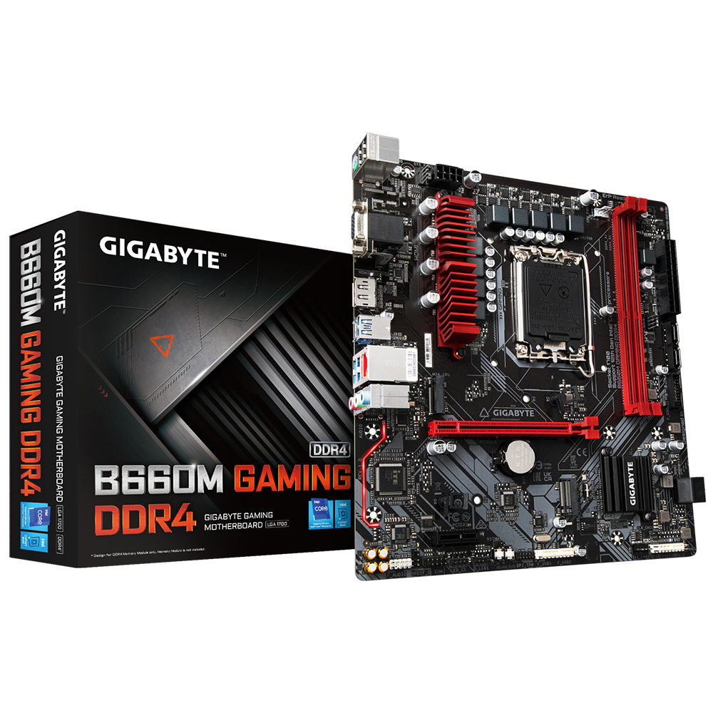 "B660M GAMING DDR4" GIGABYTE