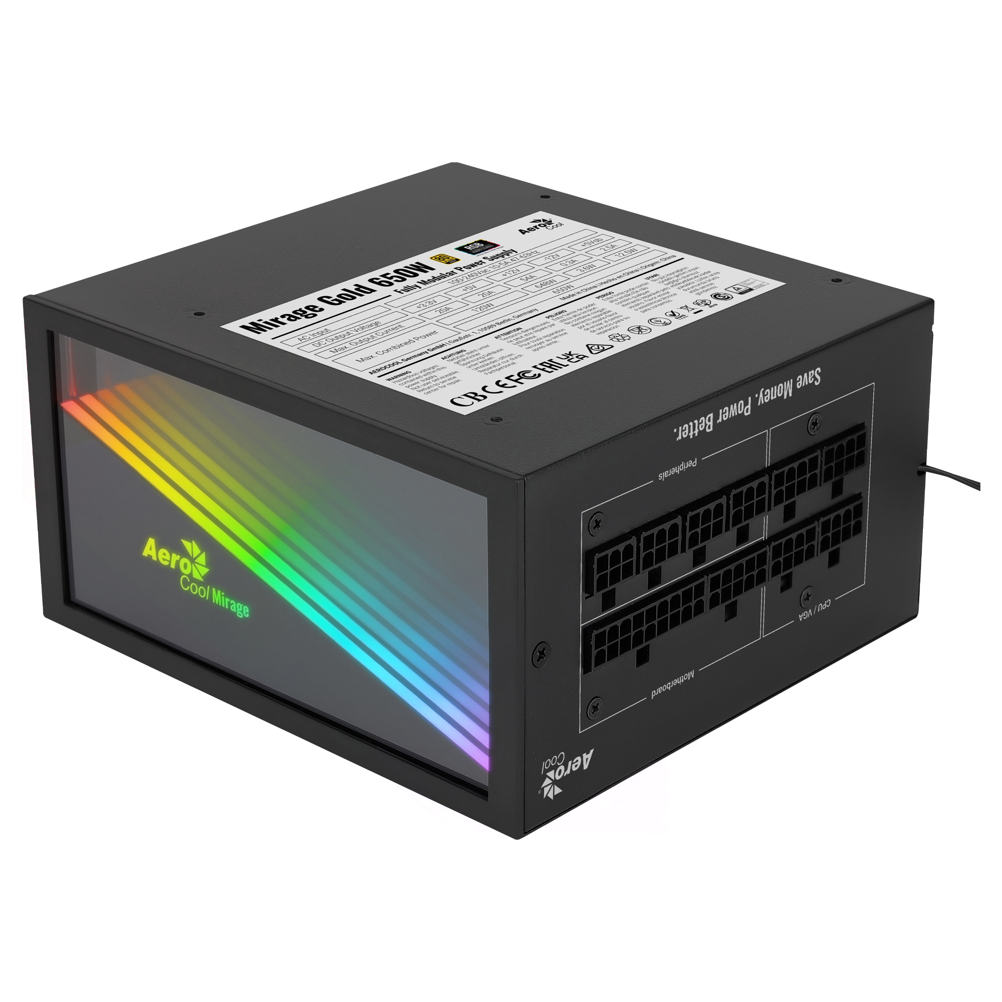 MIRAGEGOLD650M Aerocool