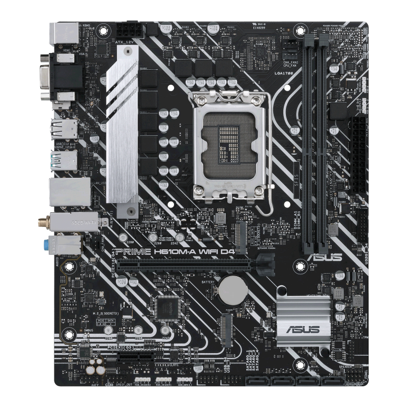 "PRIME H610M-A WIFI D4" ASUS