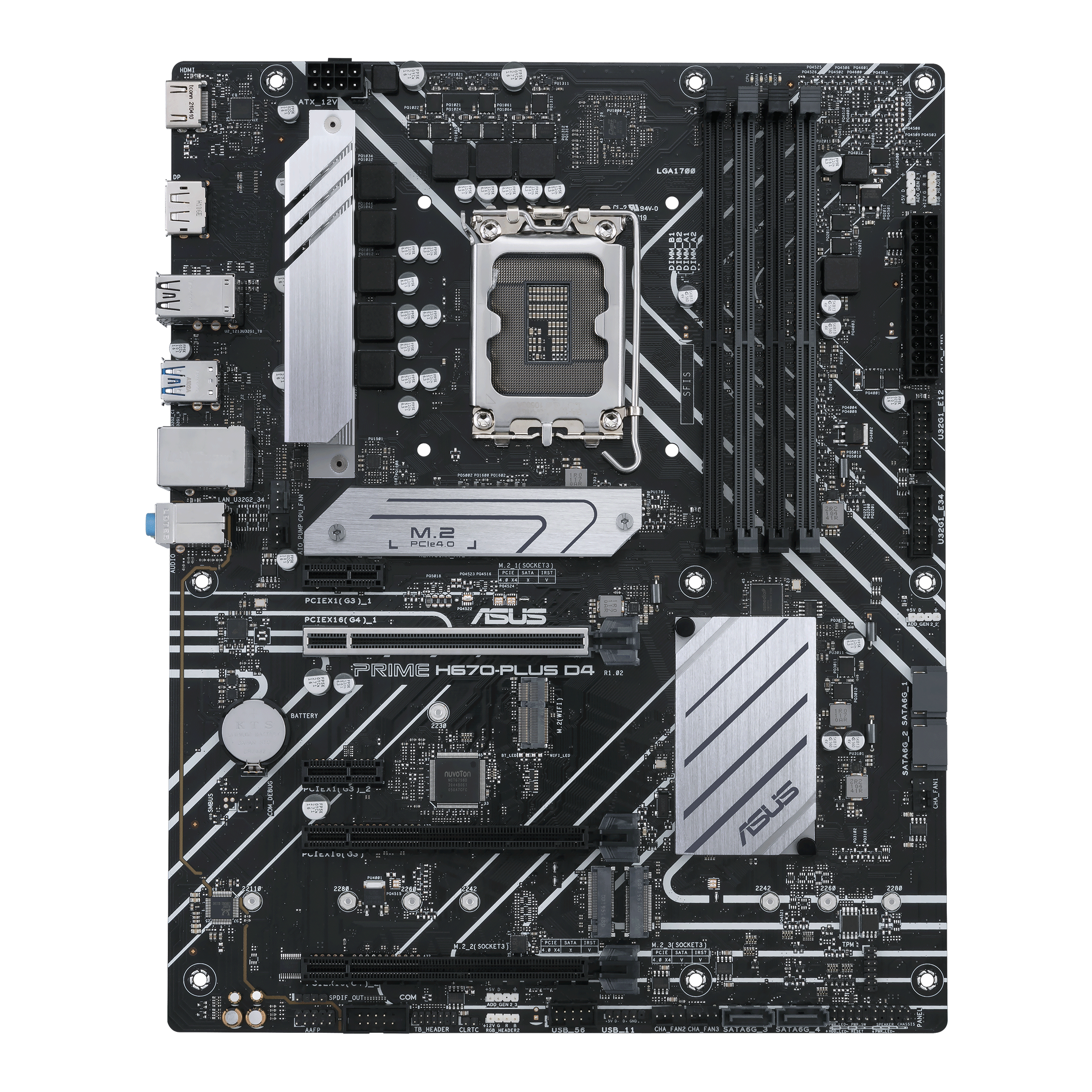 "PRIME H670-PLUS D4-CSM" ASUS