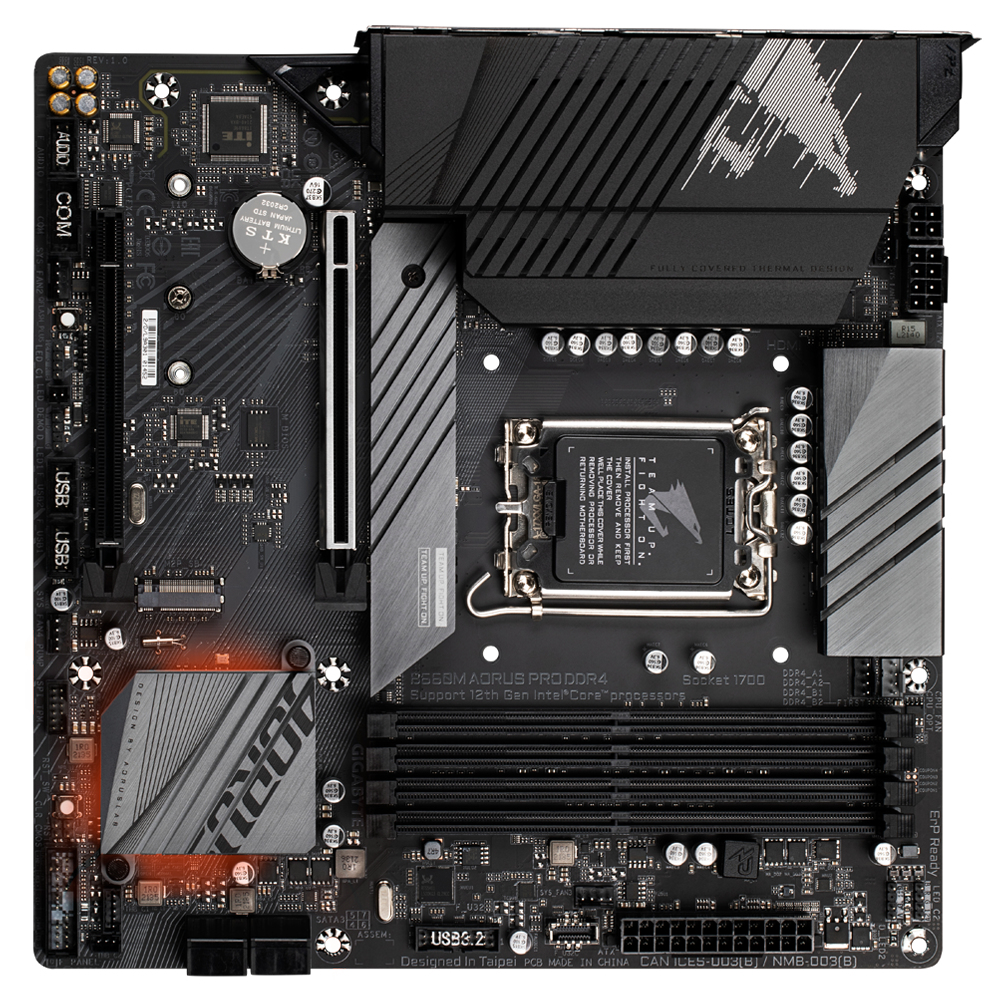 "B660M AORUS PRO DDR4 REV. 1.0" GIGABYTE