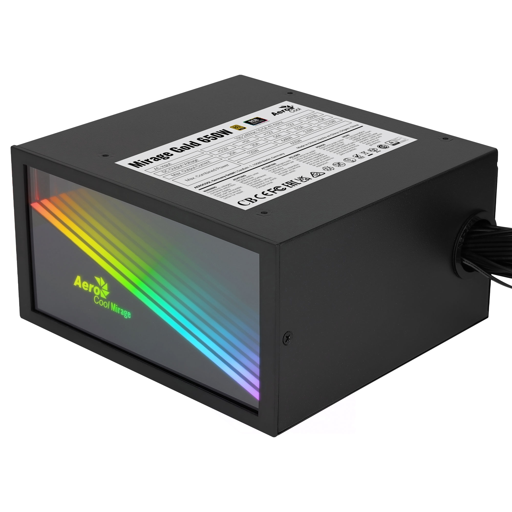 MIRAGEGOLD650 Aerocool