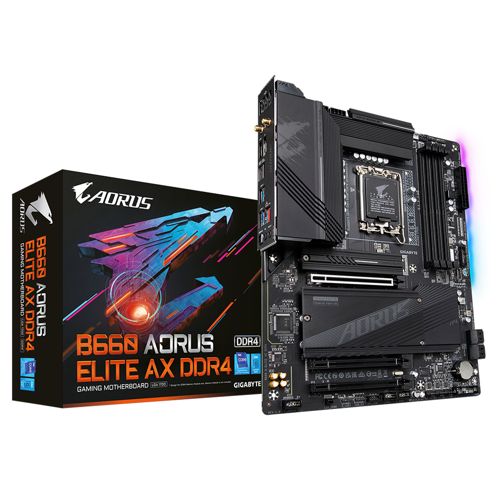 "B660 A ELITE AX DDR4" GIGABYTE