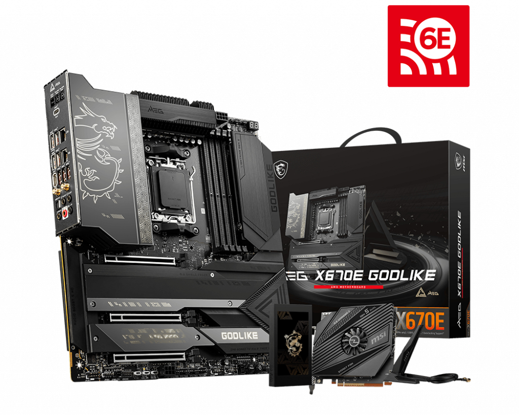 "MEG X670E GODLIKE" MSI