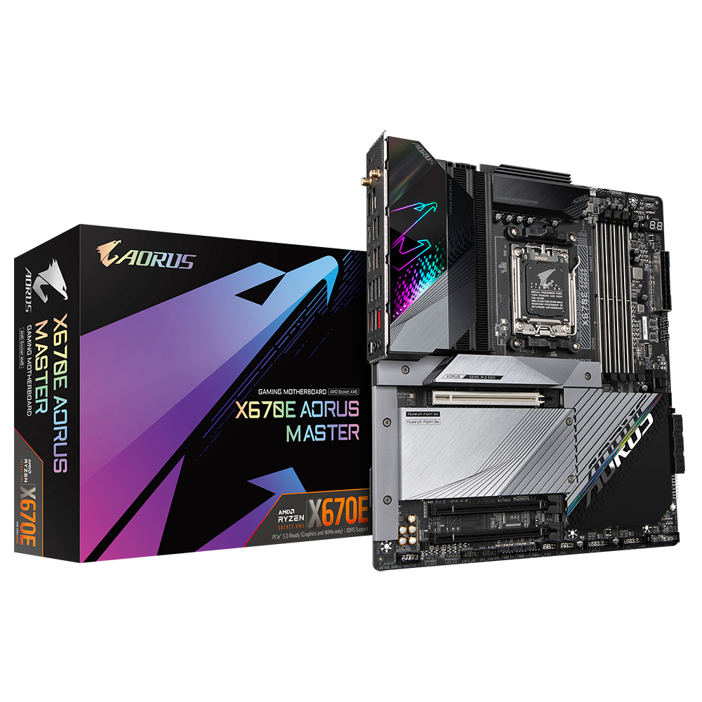 "X670E AORUS MASTER" GIGABYTE
