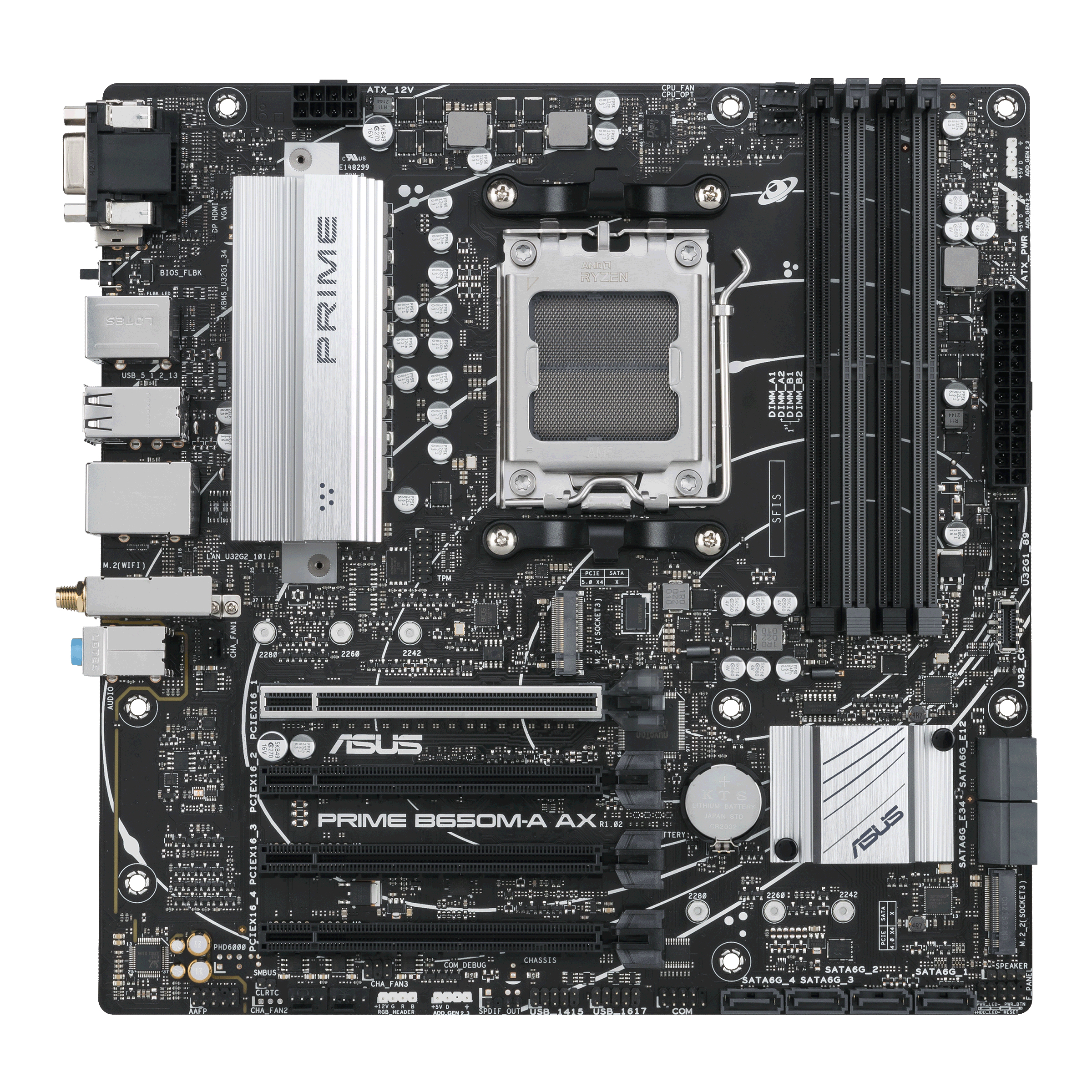 "PRIME B650M-A AX" ASUS