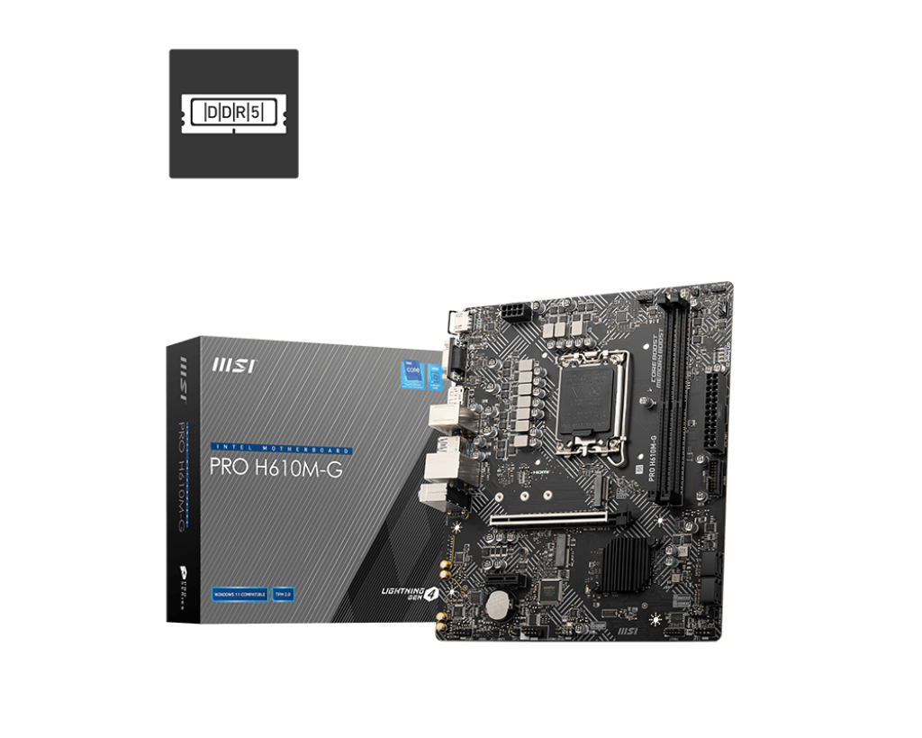 "PRO H610M-G" MSI