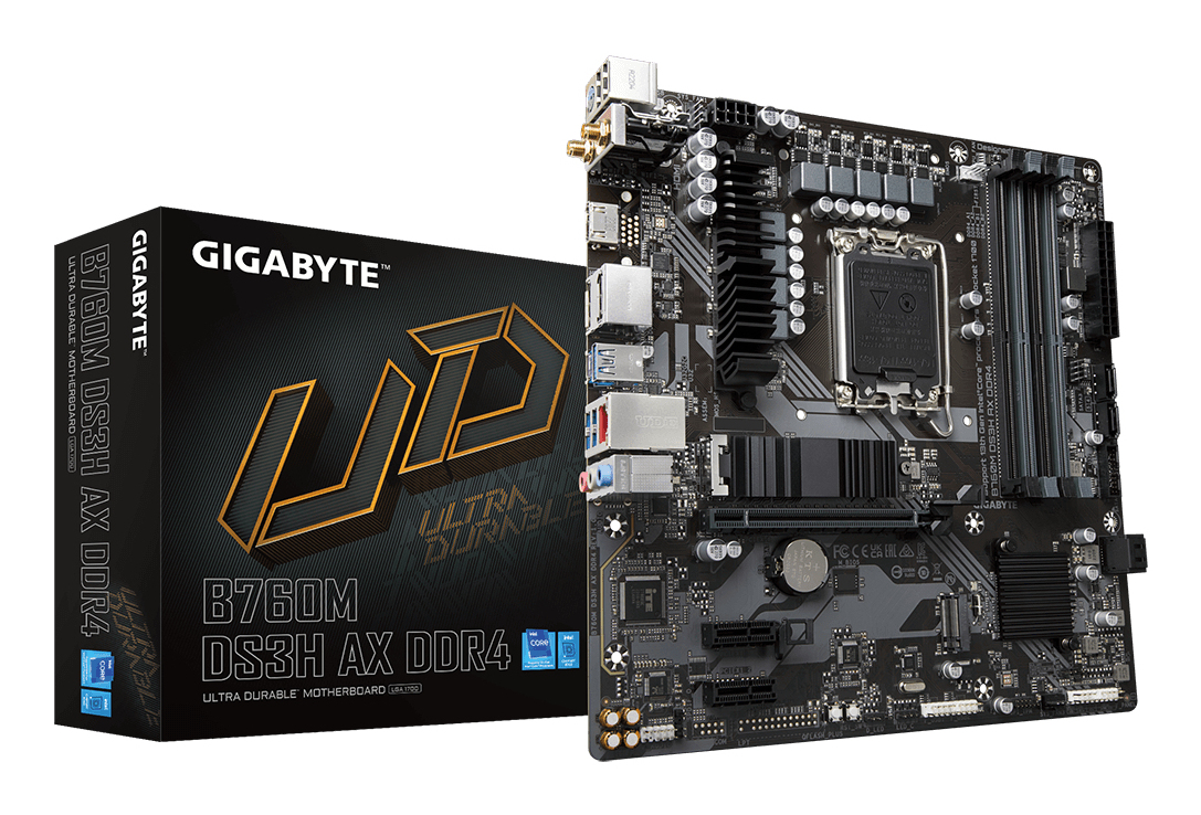 "B760M DS3H AX DDR4" GIGABYTE