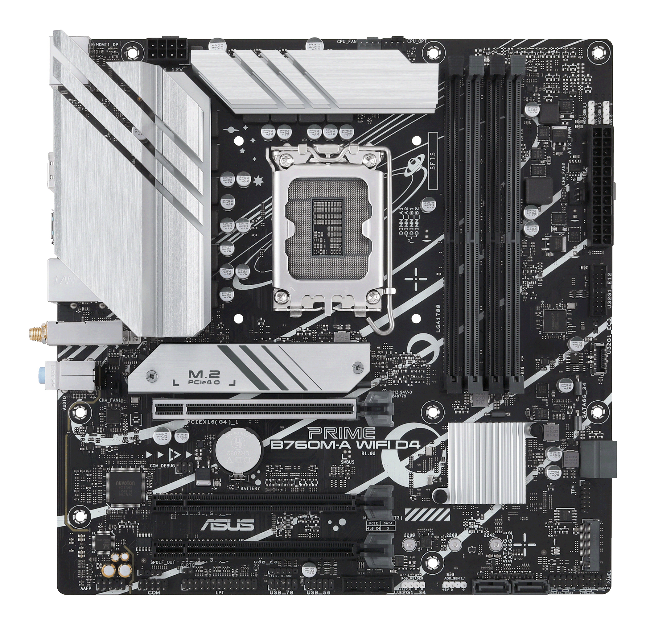 "PRIME B760M-A WIFI D4-CSM" ASUS