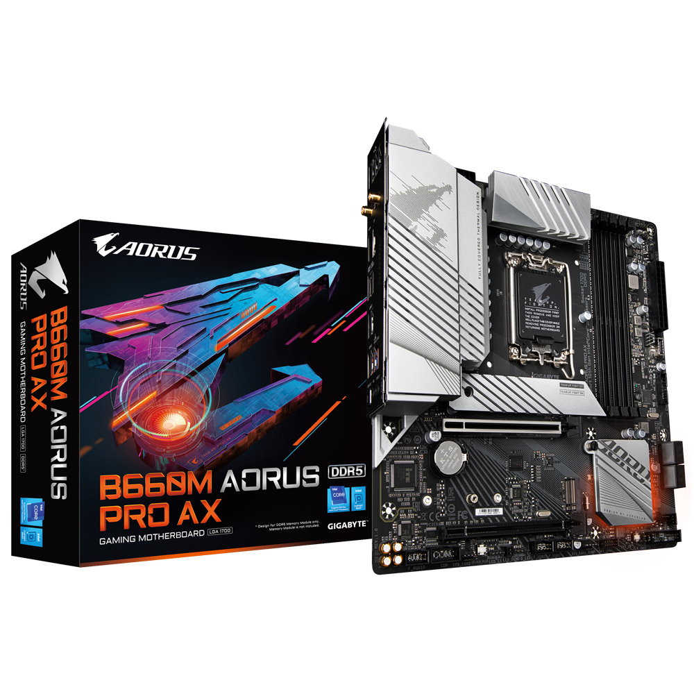 "B660M AORUS PRO AX" GIGABYTE