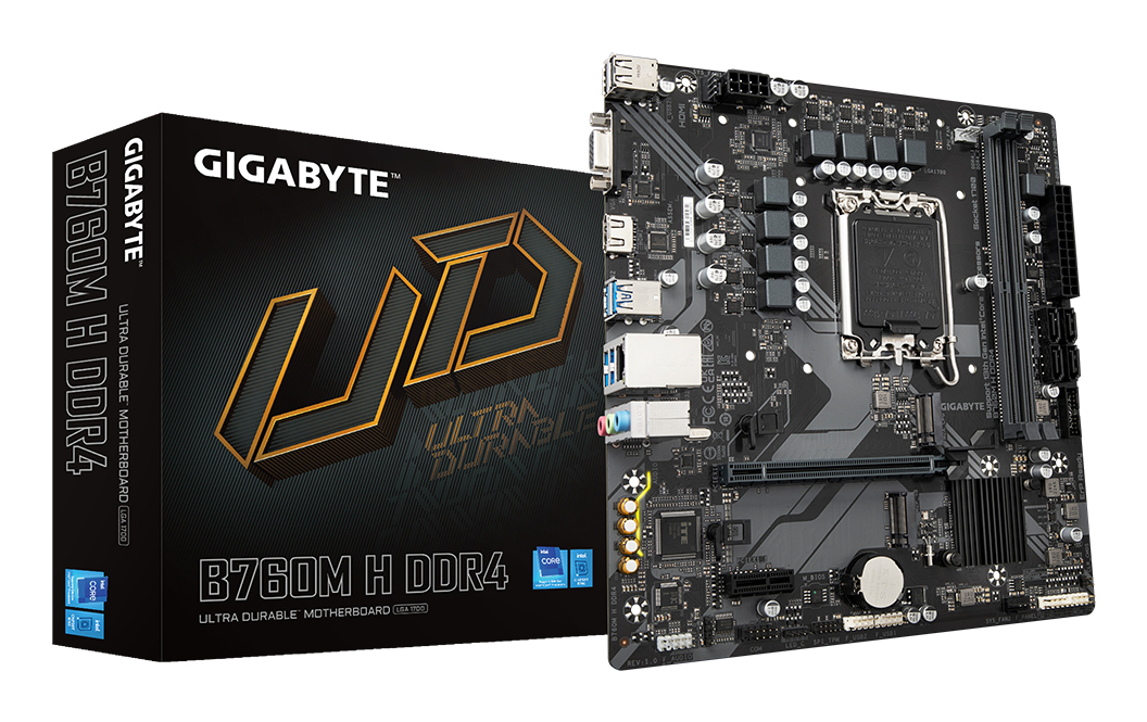 "B760M H DDR4" GIGABYTE