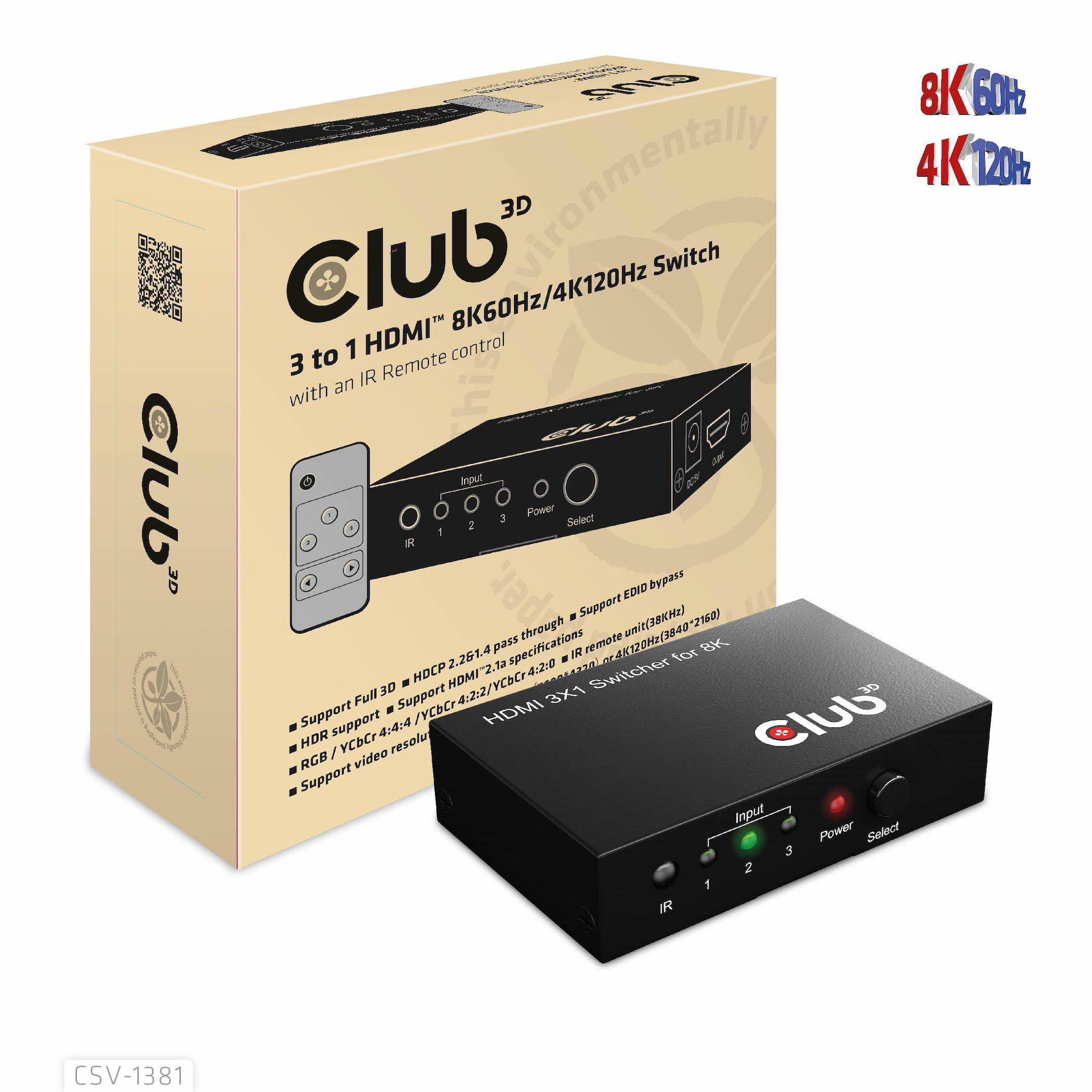 CSV-1381 CLUB3D