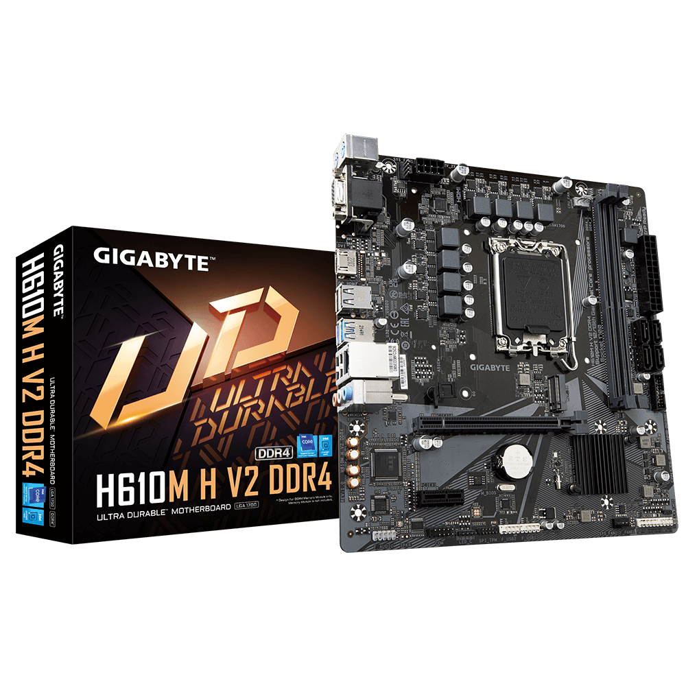 "H610M H V2 DDR4" GIGABYTE
