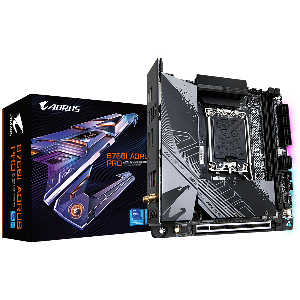 "B760I AORUS PRO" GIGABYTE