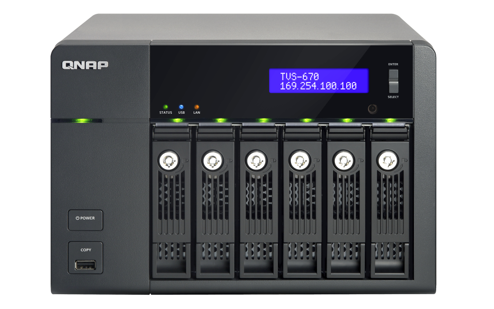 TVS-670-6X3000/NS QNAP