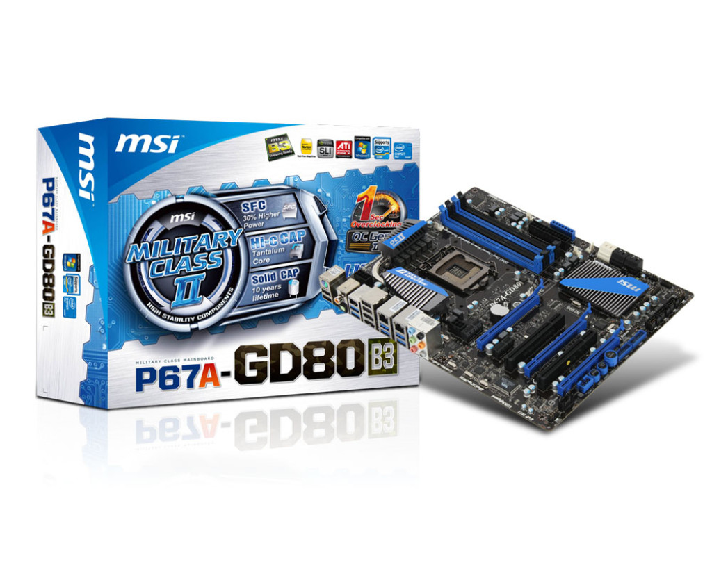 P67A-GD80 MSI