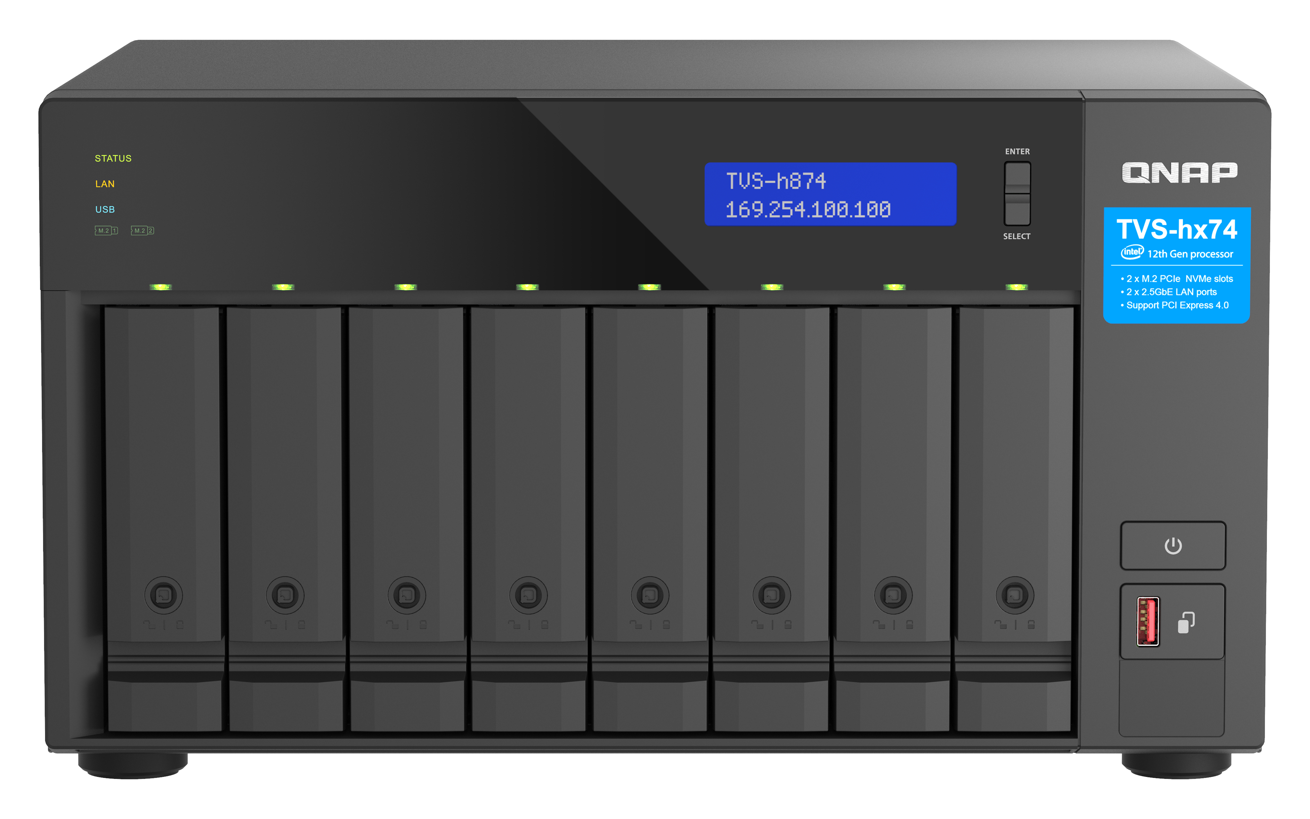 TVS-H874-I7-32G/128TB-HC QNAP