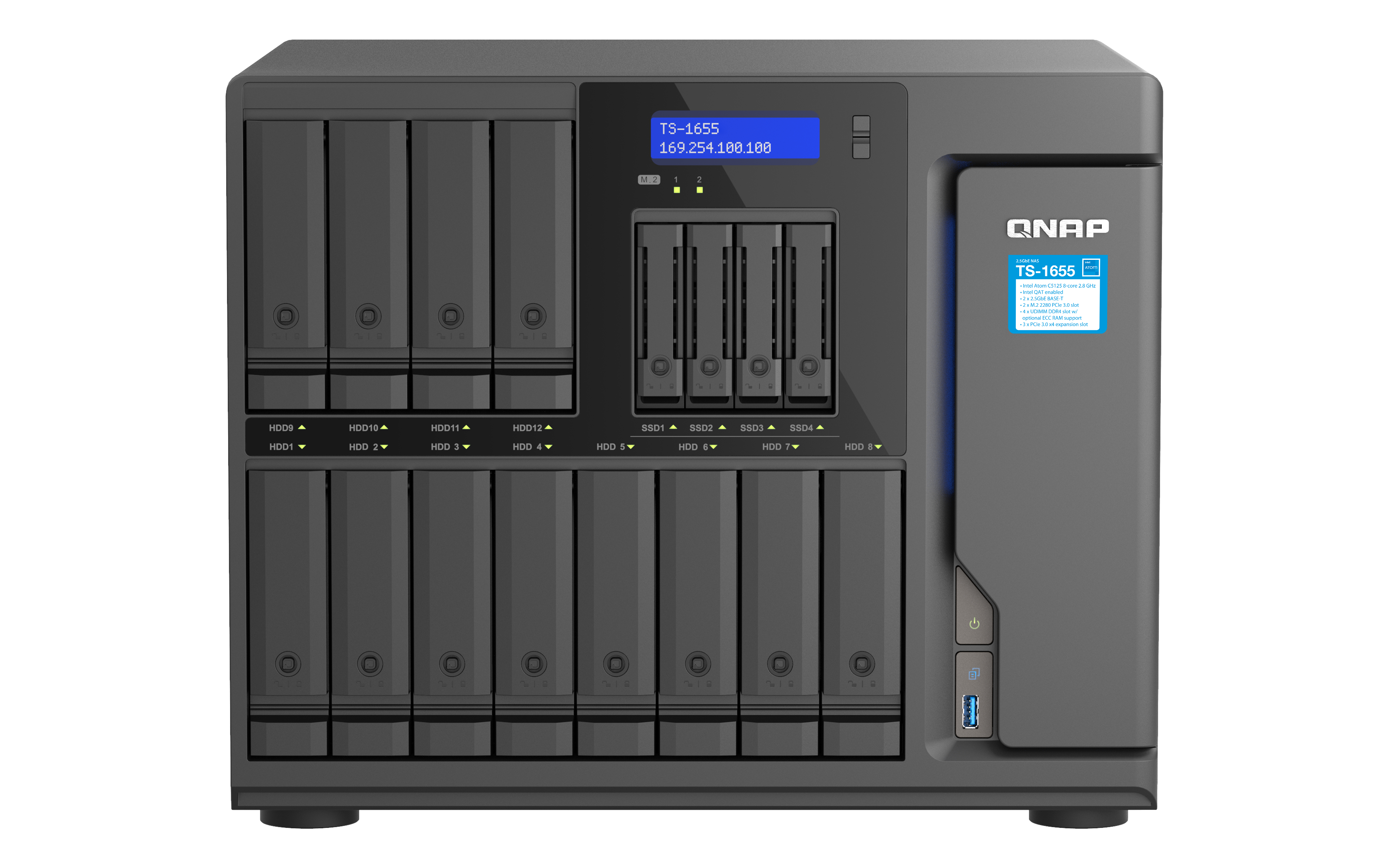 TS-1655-8G/96TB-REDPRO QNAP