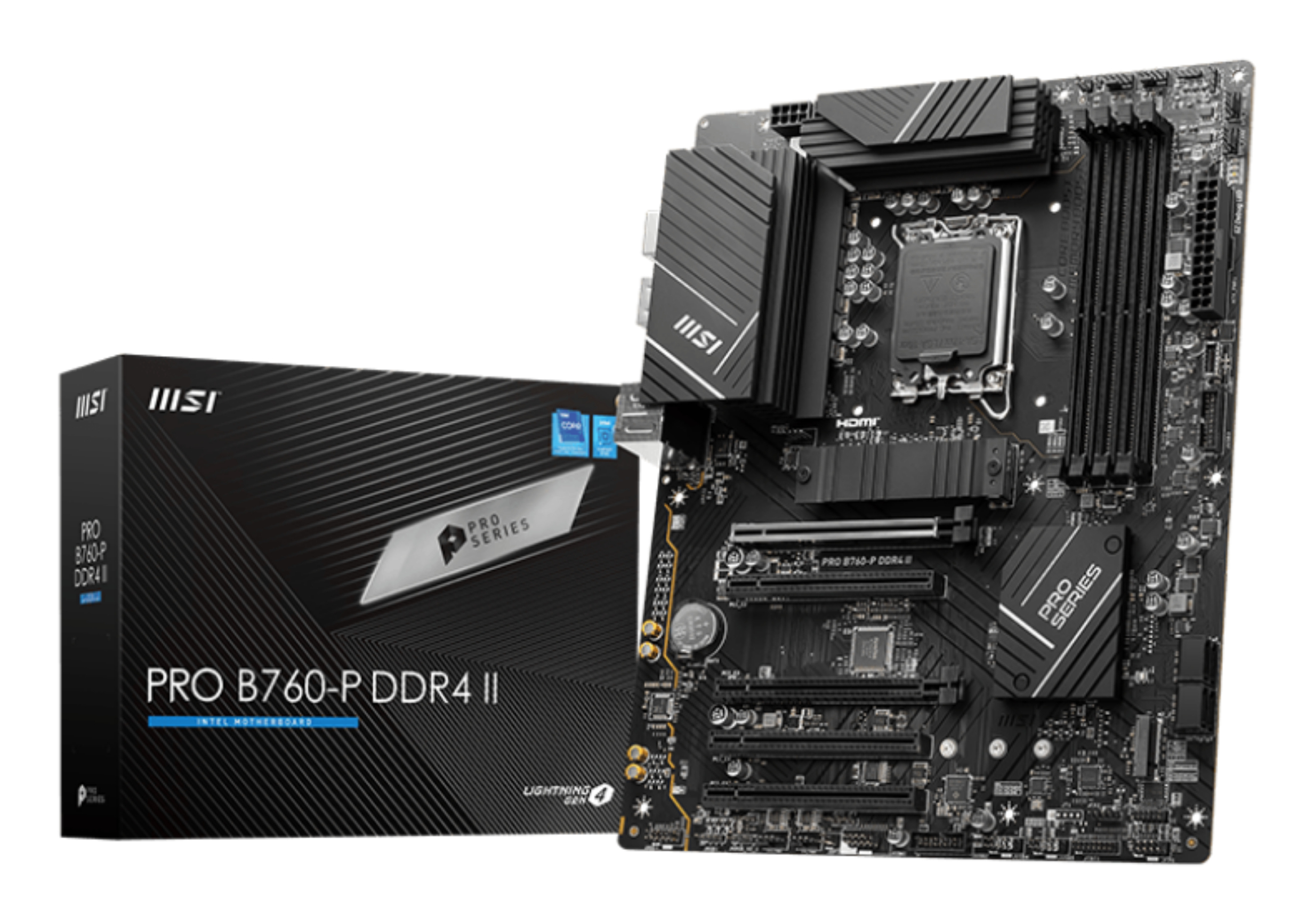 "PRO B760-P DDR4 II" MSI
