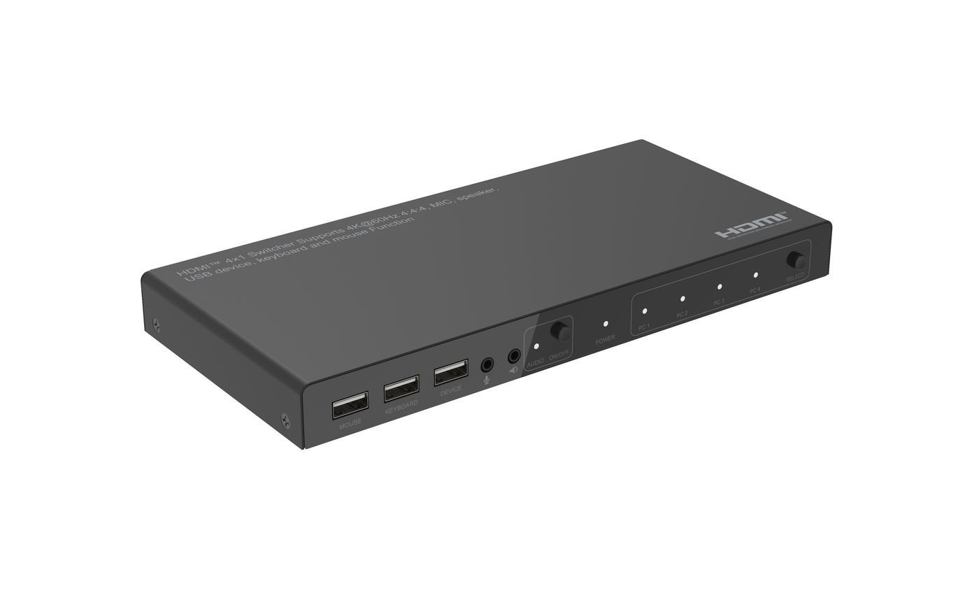 MC-HDMIKVM0401-4K Microconnect