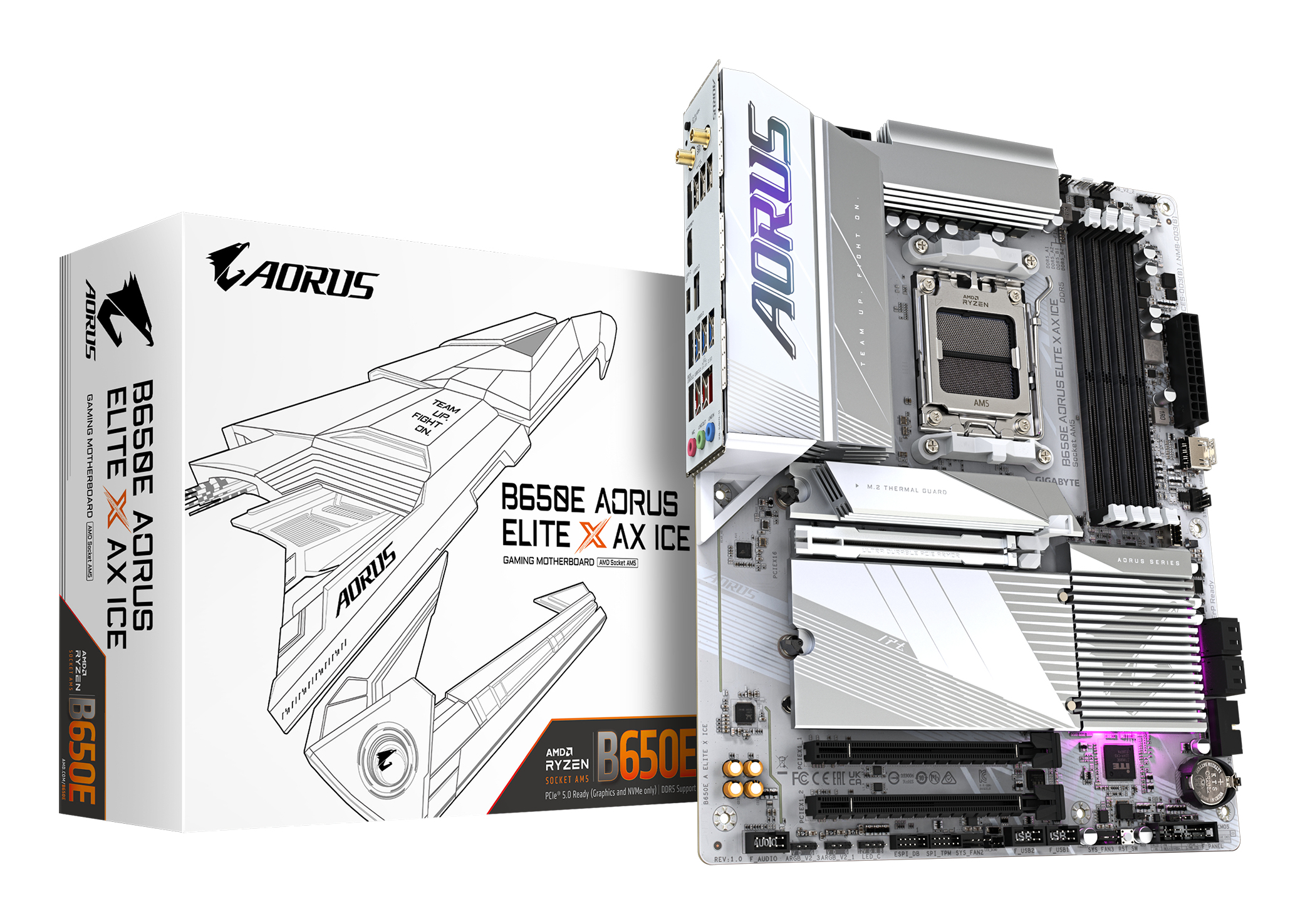 "B650E A ELITE X ICE" GIGABYTE