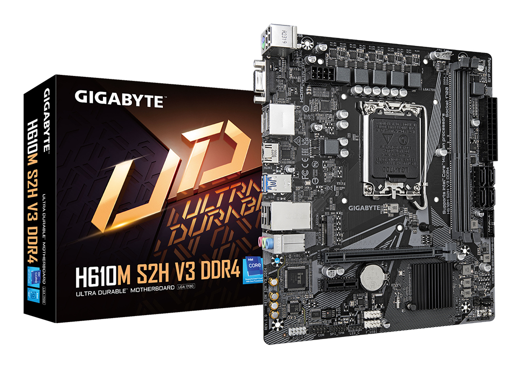 "H610M S2H V3 DDR4" GIGABYTE