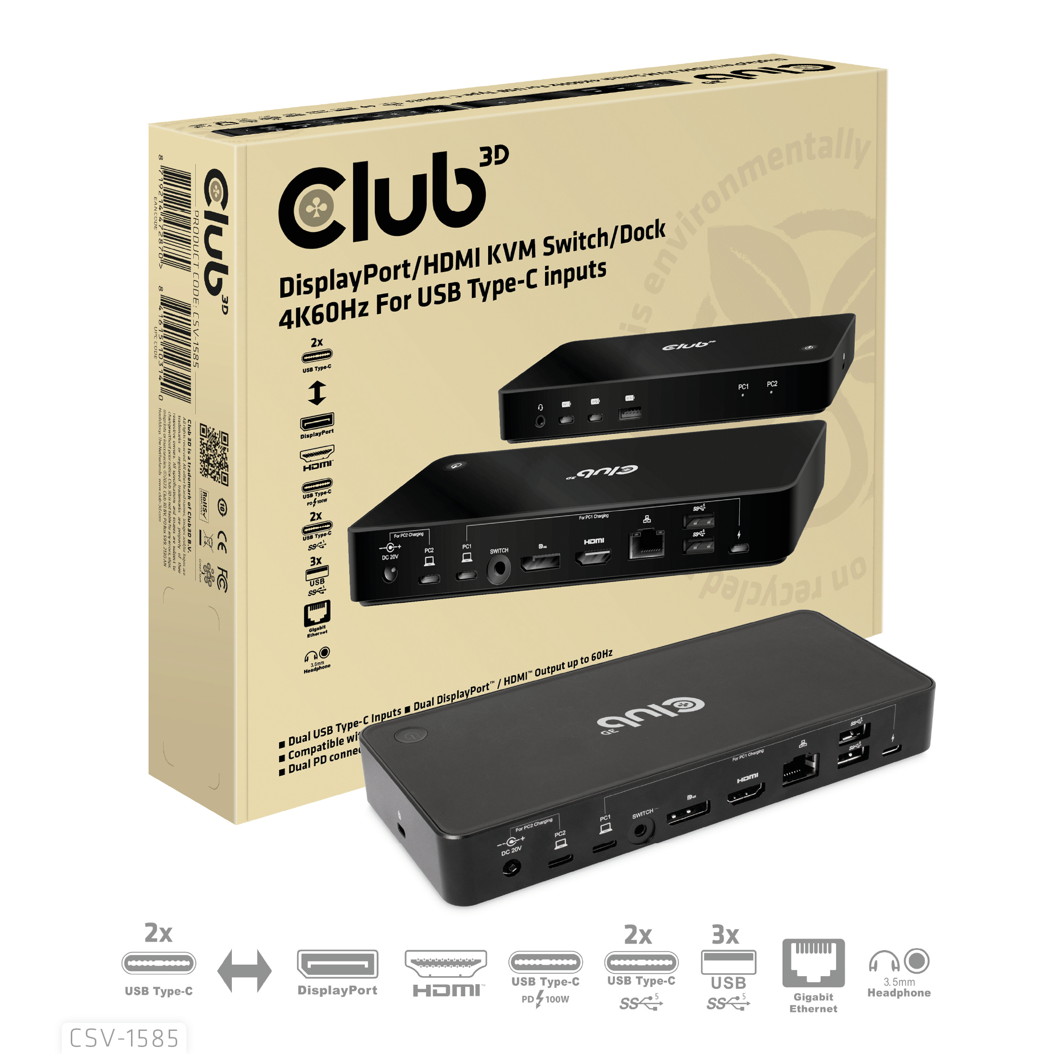 CSV-1585 CLUB3D