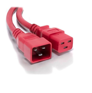 CAB-IEC-C20-IEC-C19-RED-1M-OS Origin Storage