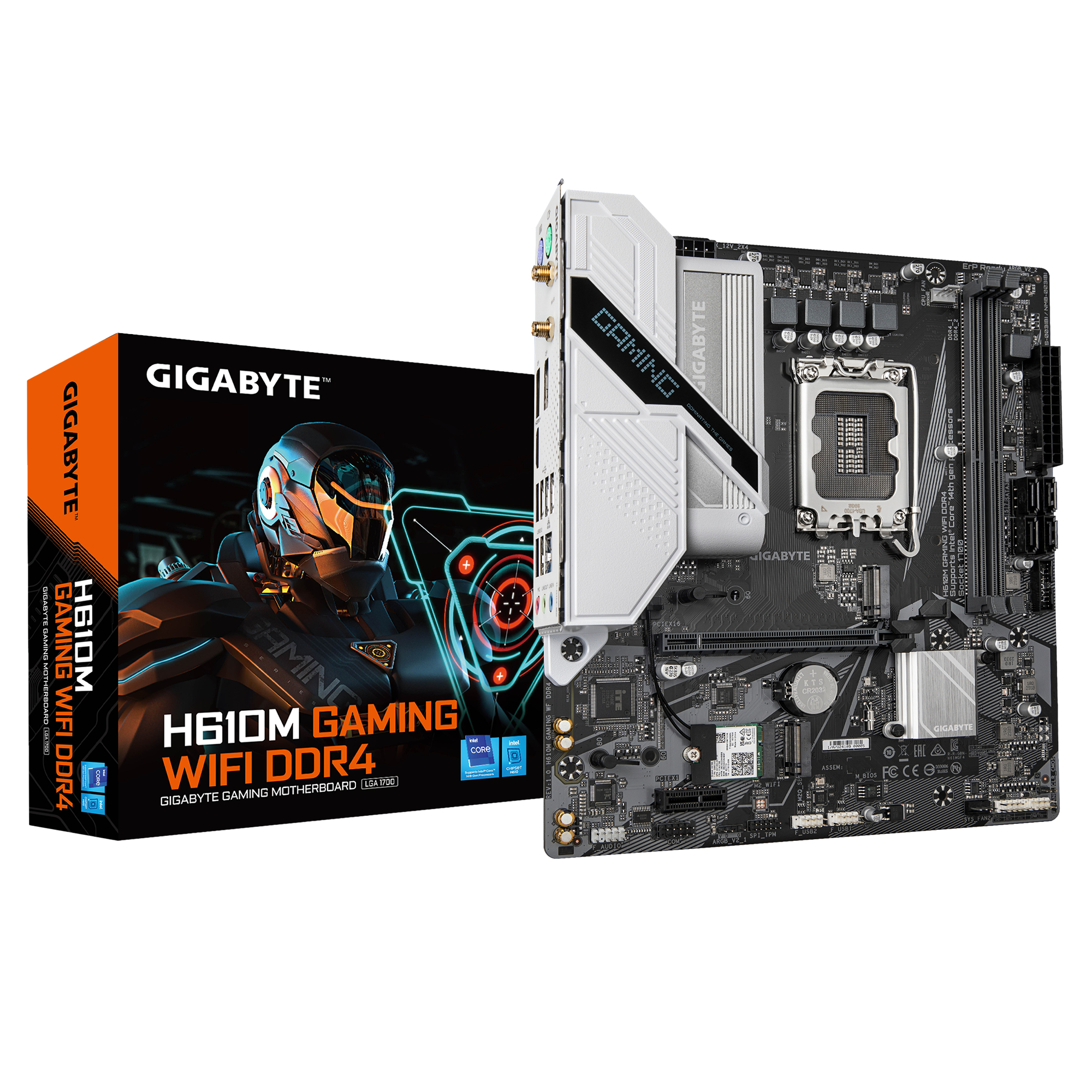 "H610M GAMING WF DDR4" GIGABYTE