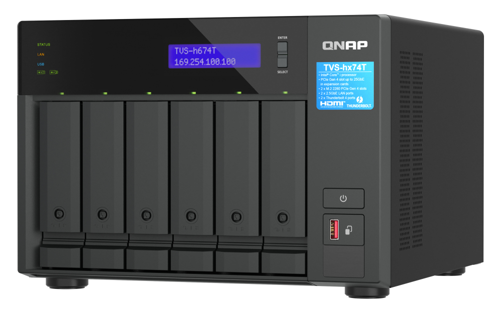 TVS-H674T-I5-32G/96TB-EXOS QNAP