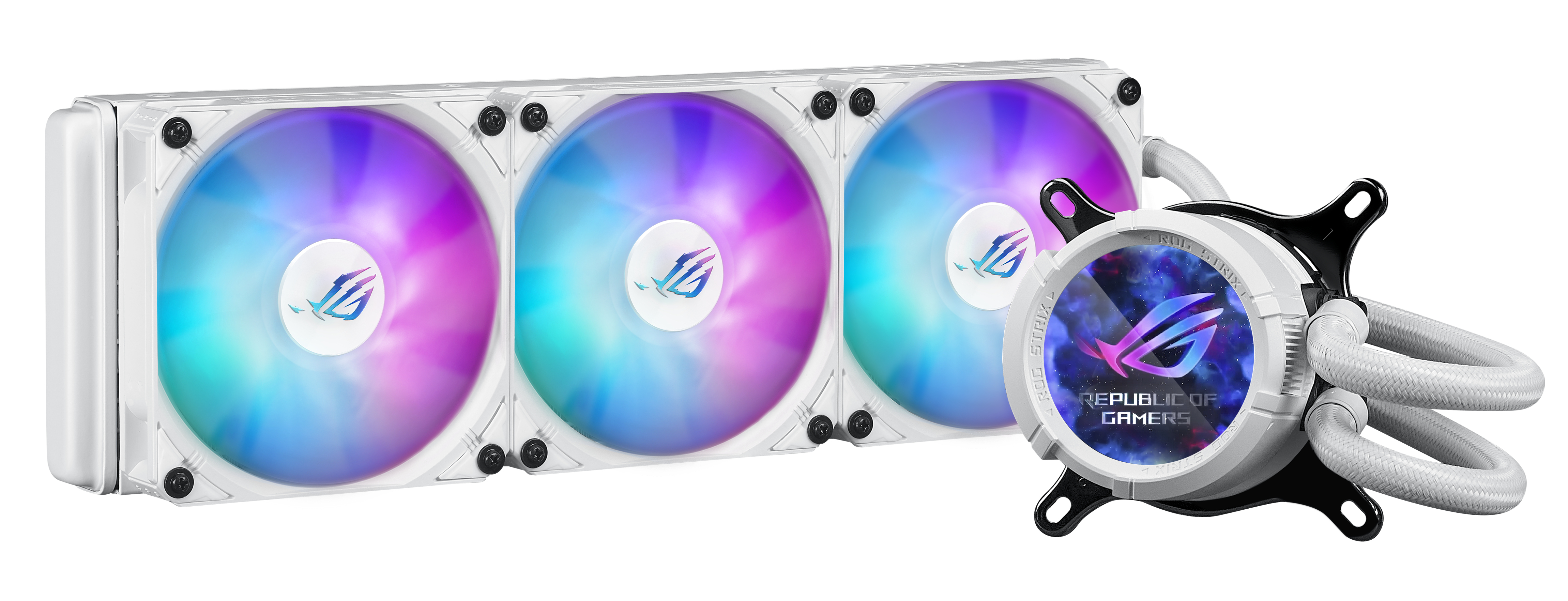 "ROG STRIX LC III 360 ARGB LCD WHT" ASUS