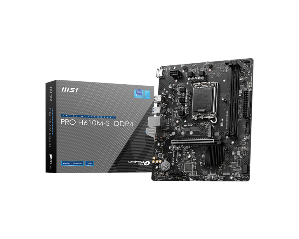 "PRO H610M-S DDR4" MSI