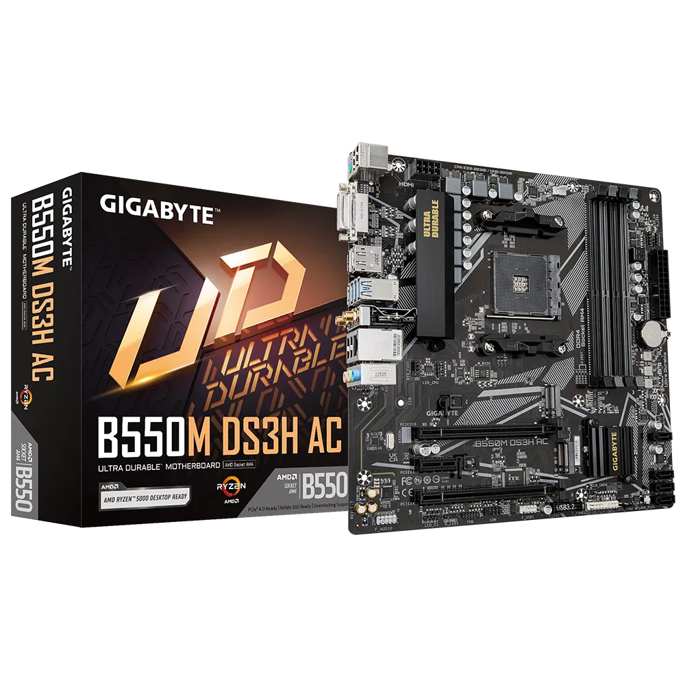 "B550M DS3H AC REV. 1.7" GIGABYTE