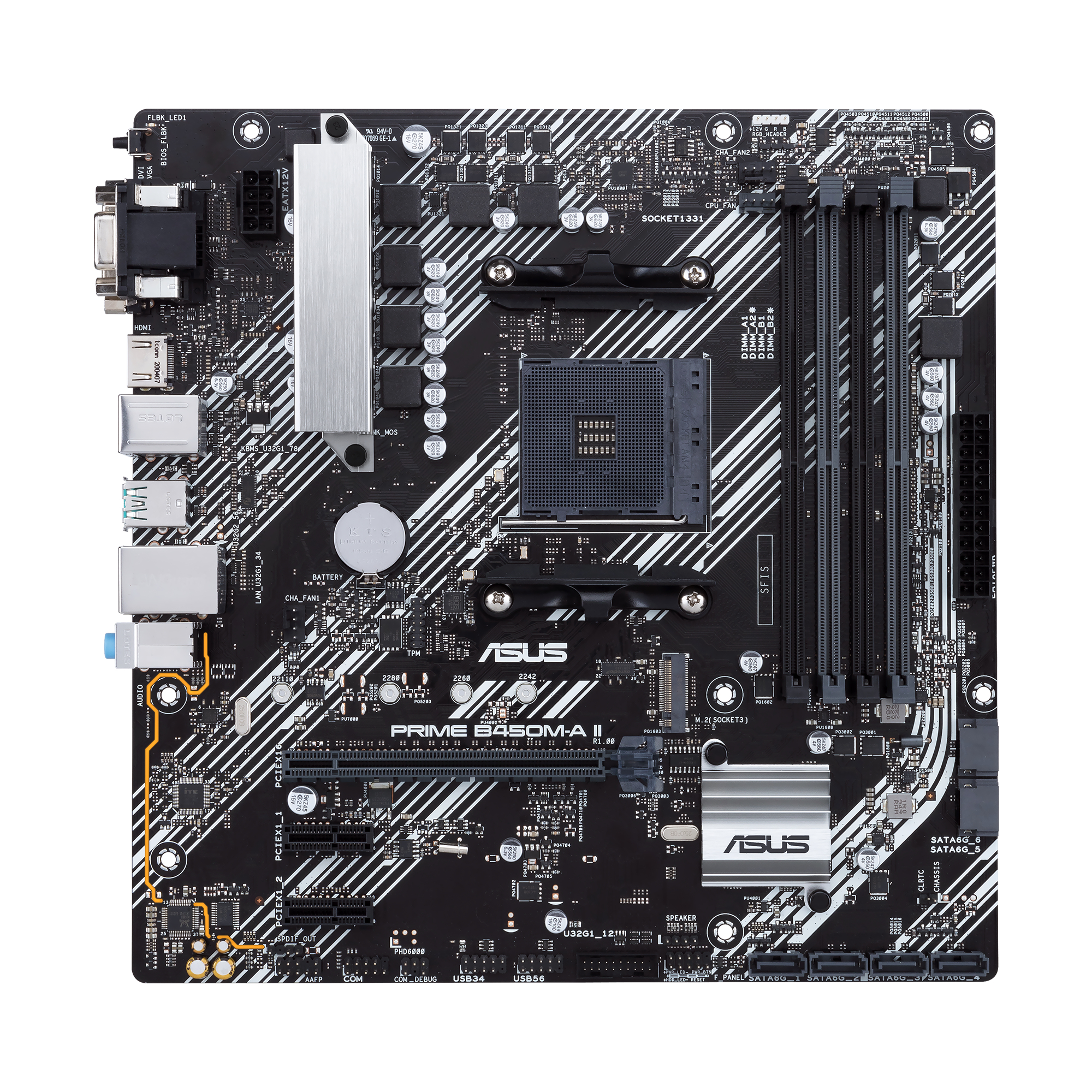 "PRIME B450M-A II/CSM" ASUS