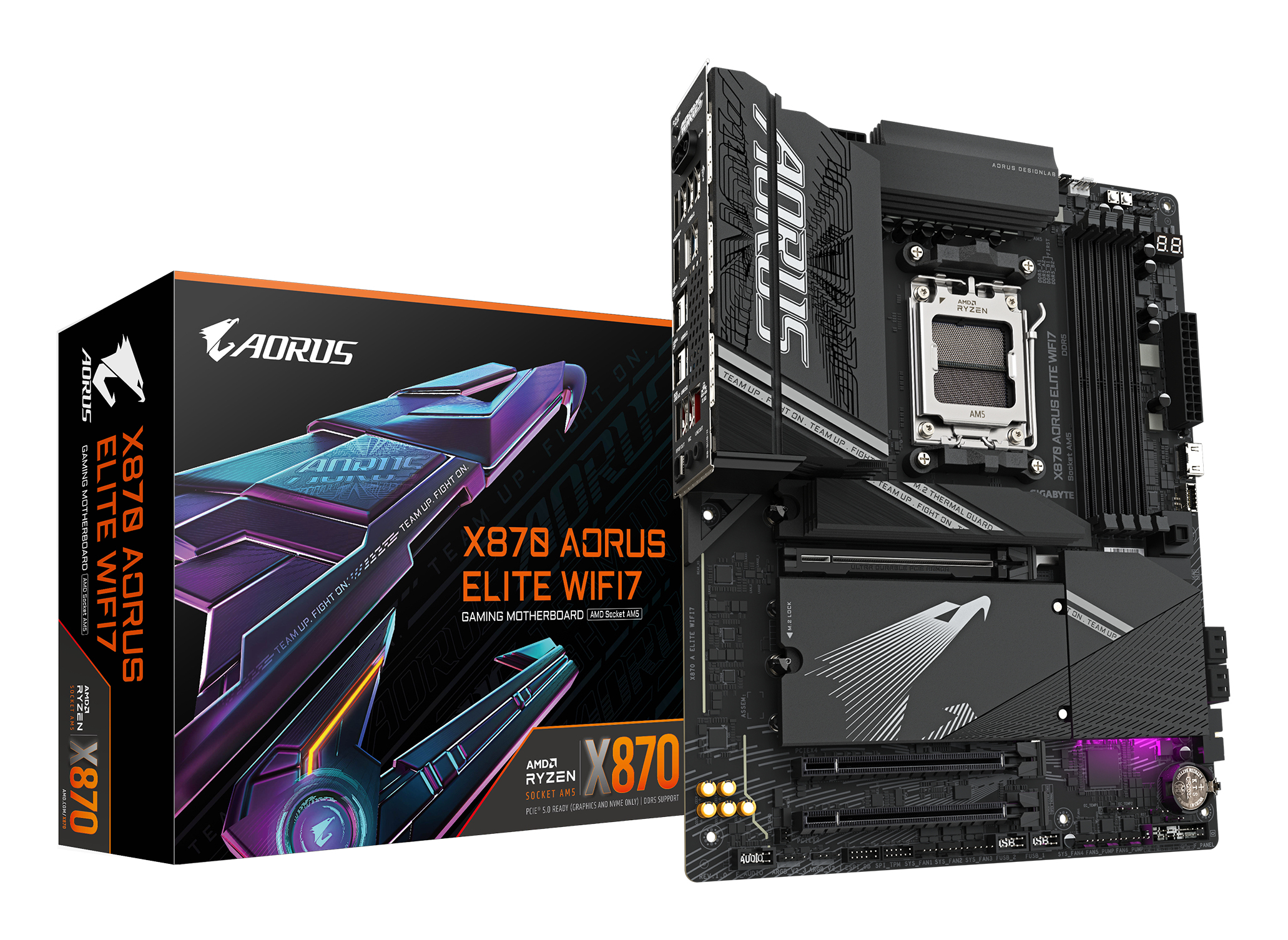 "X870 AORUS ELITE WIFI7" GIGABYTE